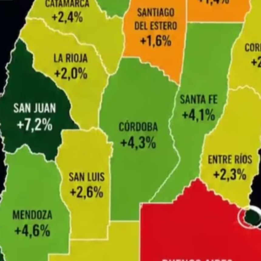 Papel&oacute;n Libertario: Milei Viraliz&oacute; Un Mapa Falso Al Que Le Faltan Tucum&aacute;n Y Las Malvinas