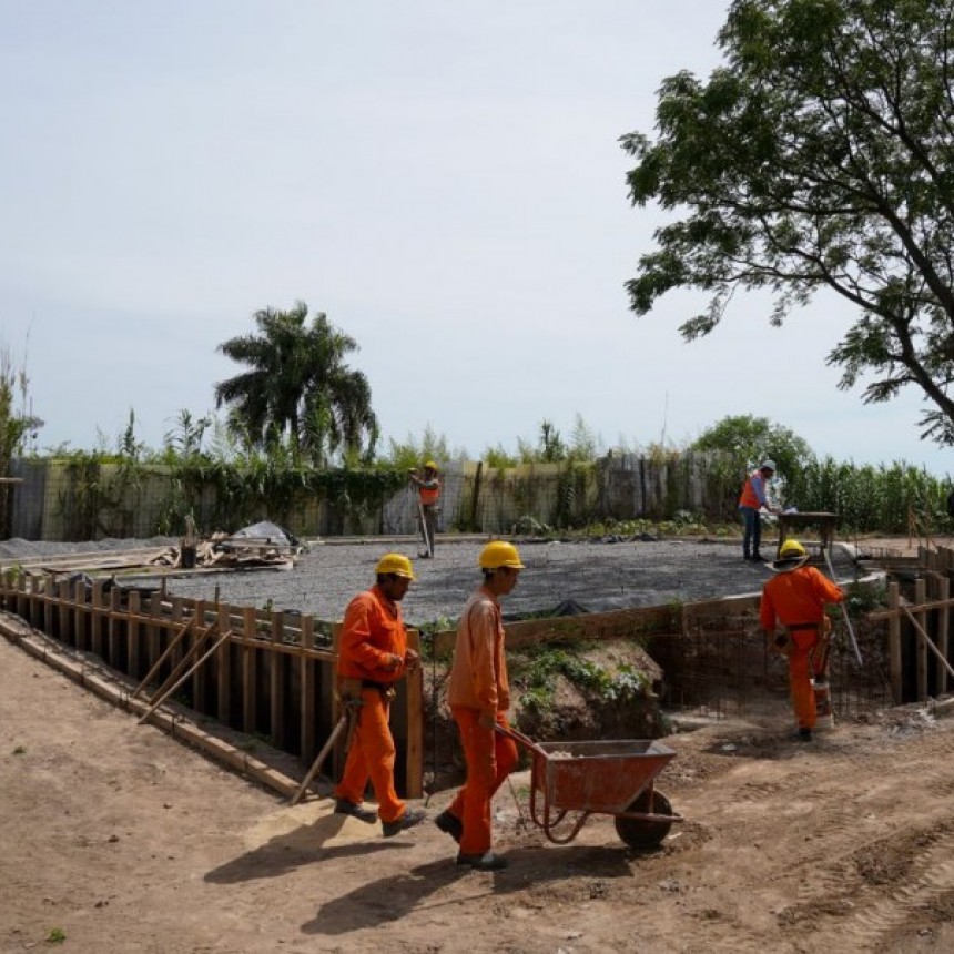 Avanzan Las Obras De La Plazoleta San Lorenzo En La Lucila