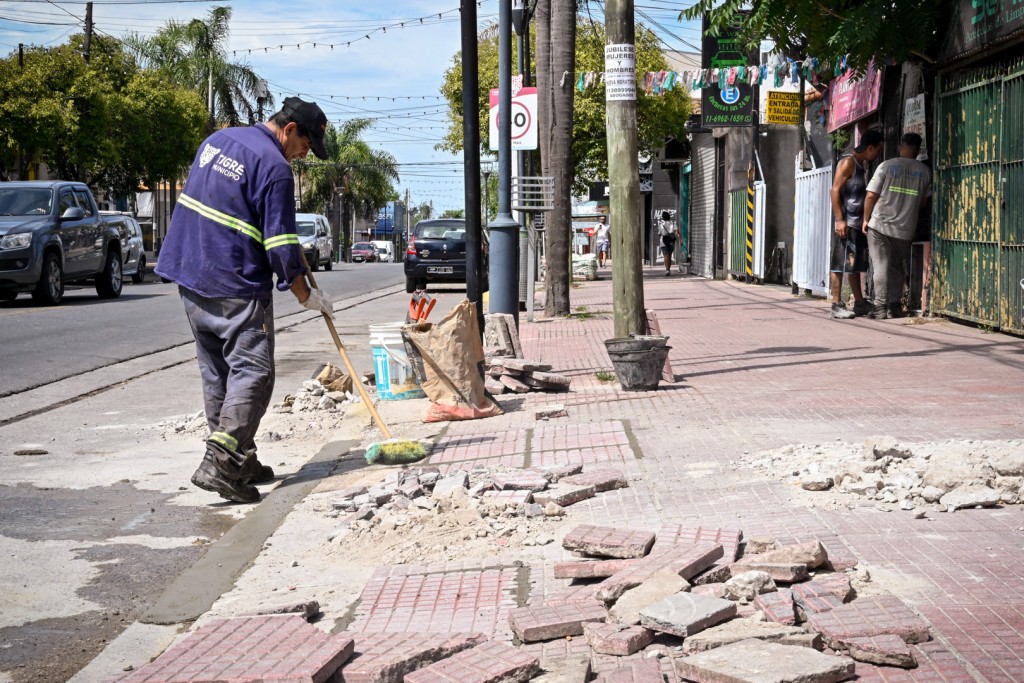 Plan De Veredas: El Municipio De Tigre Llevó Adelante La Construcción De Más De 50.000 M² En El 2025
