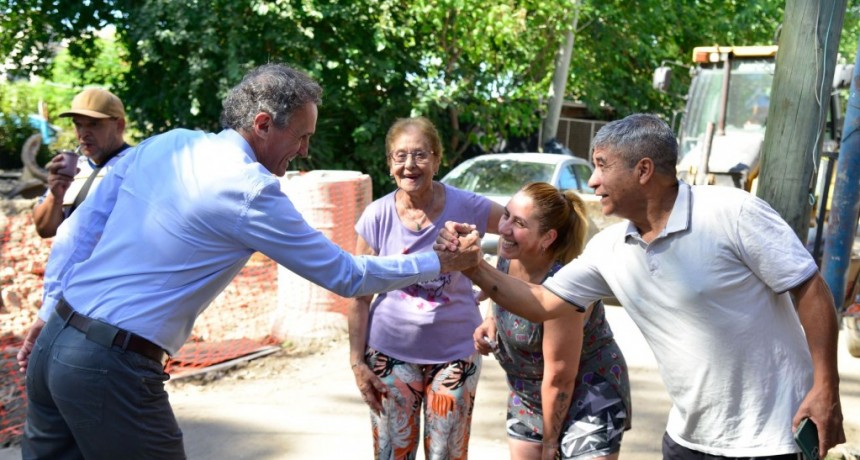 En Lanús, Katopodis Recorrió Obras Del Programa Más