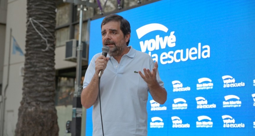 Fernando Moreira presentó la edición 2024 de Volvé a la Escuela