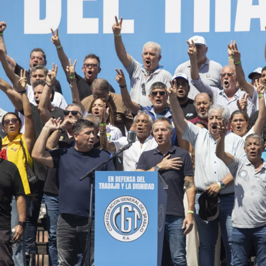 La CGT Convocó A Un Paro General Sin Movilización Para Cuando Se Trate La Reforma Laboral En Diputados
