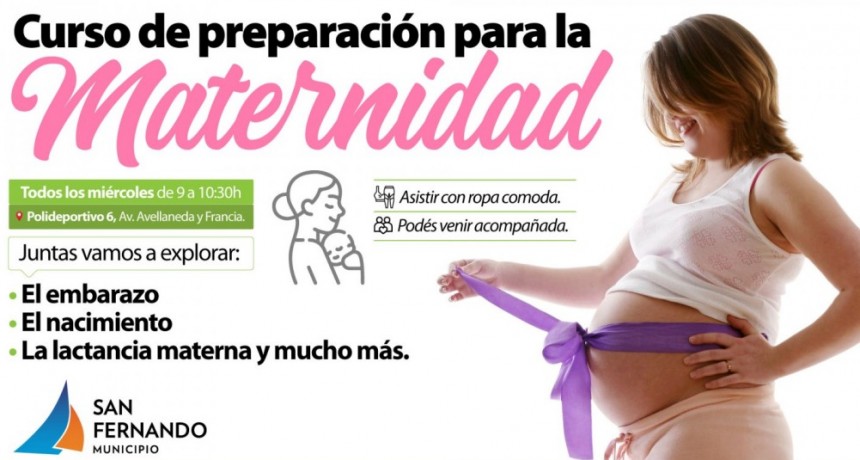 San Fernando Presenta Un Nuevo “Curso De Preparación Para La Maternidad”