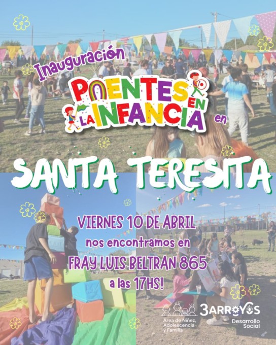 Puentes En La Infancia Extiende Sus Pol&iacute;ticas P&uacute;blicas: Nueva Sede En Santa Teresita