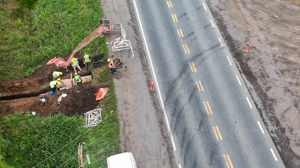 En Alberti Avanzan Las Obras De Gas Hacia Mechita