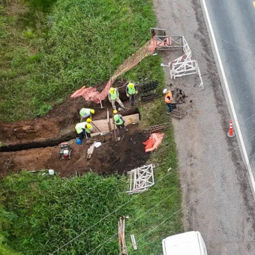 En Alberti Avanzan Las Obras De Gas Hacia Mechita