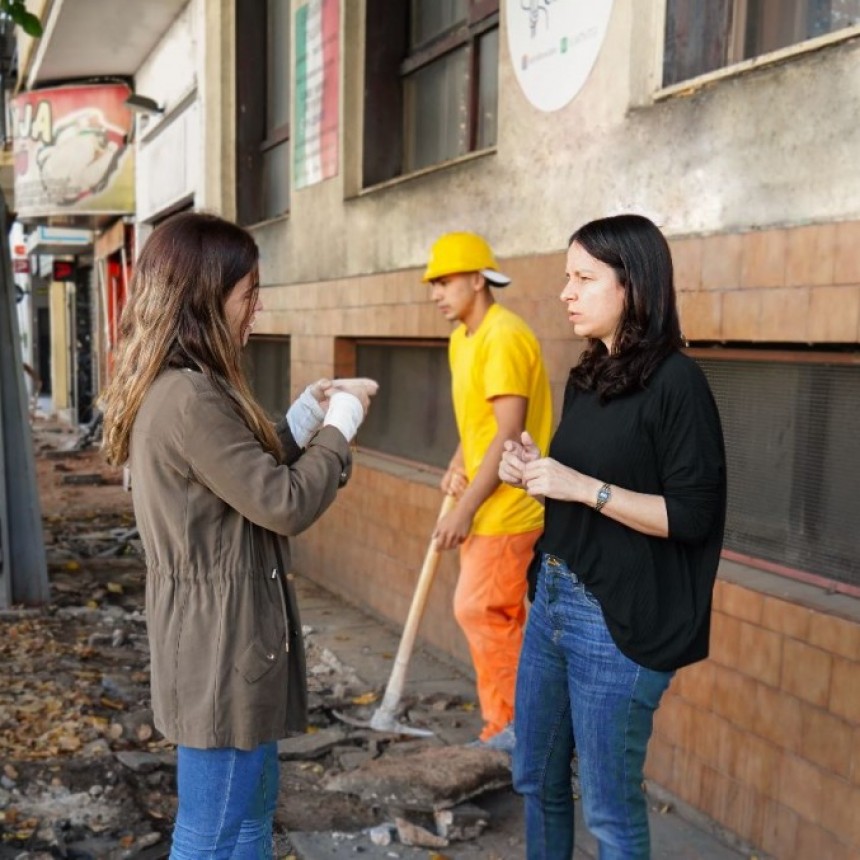 Soledad Martínez: “Estamos Haciendo Obras De Veredas Y Mejoramientos Del Espacio Público En Todo Vicente López”