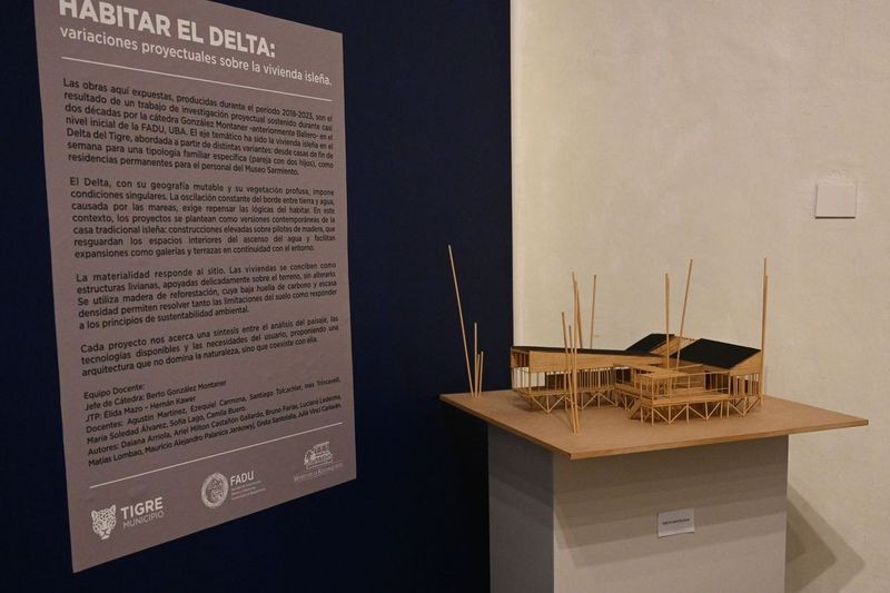    En El Museo De La Reconquista, Se Inauguró La Muestra “Habitar El Delta: Variaciones Proyectuales Sobre La Vivienda Isleña”