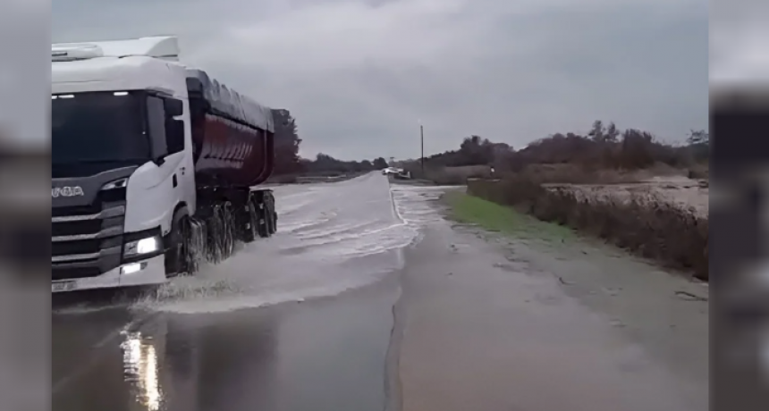 Colapsan Las Rutas 8 Y 9 Por El Temporal: Cortes Totales Y Desvíos En Varios Tramos