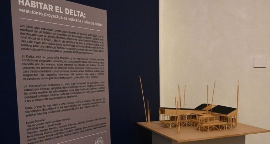    En El Museo De La Reconquista, Se Inauguró La Muestra “Habitar El Delta: Variaciones Proyectuales Sobre La Vivienda Isleña”