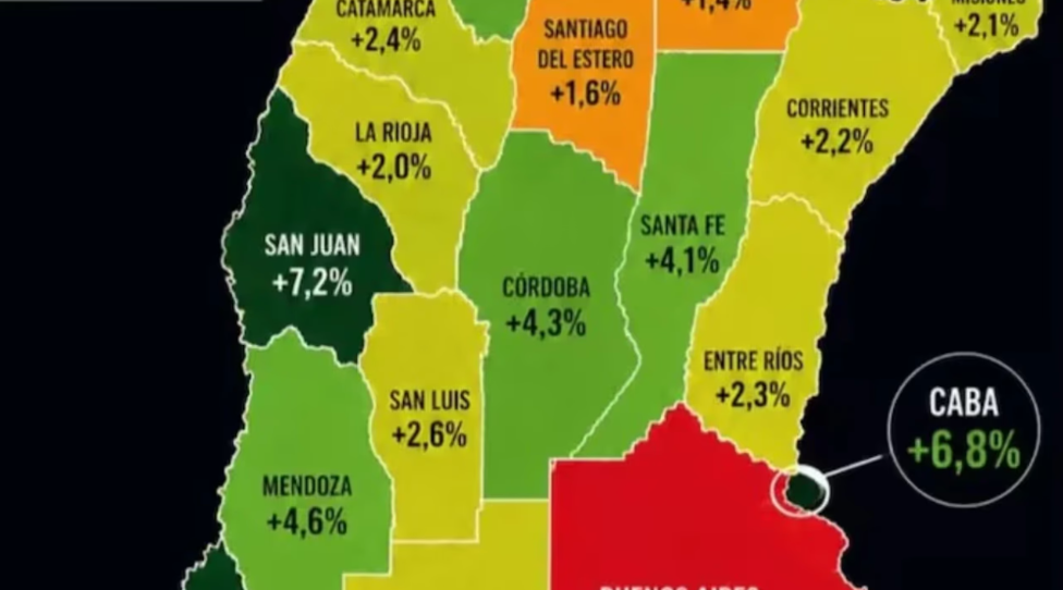 Papel&oacute;n Libertario: Milei Viraliz&oacute; Un Mapa Falso Al Que Le Faltan Tucum&aacute;n Y Las Malvinas