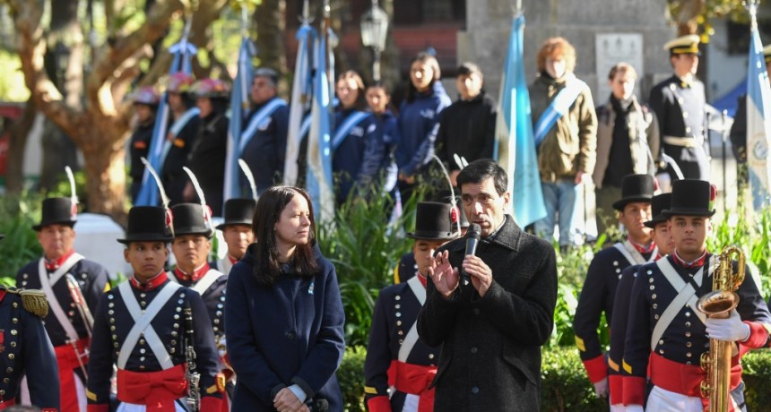 Vicente L&oacute;pez, La Capital Del Himno, Rindi&oacute; Homenaje A La Canci&oacute;n Patria En Su 213&deg; Aniversario