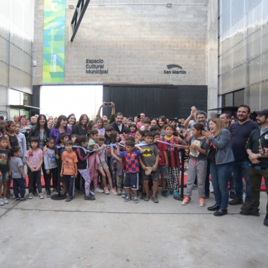 Fernando Moreira Inauguró Un Espacio Cultural Municipal En Carcova