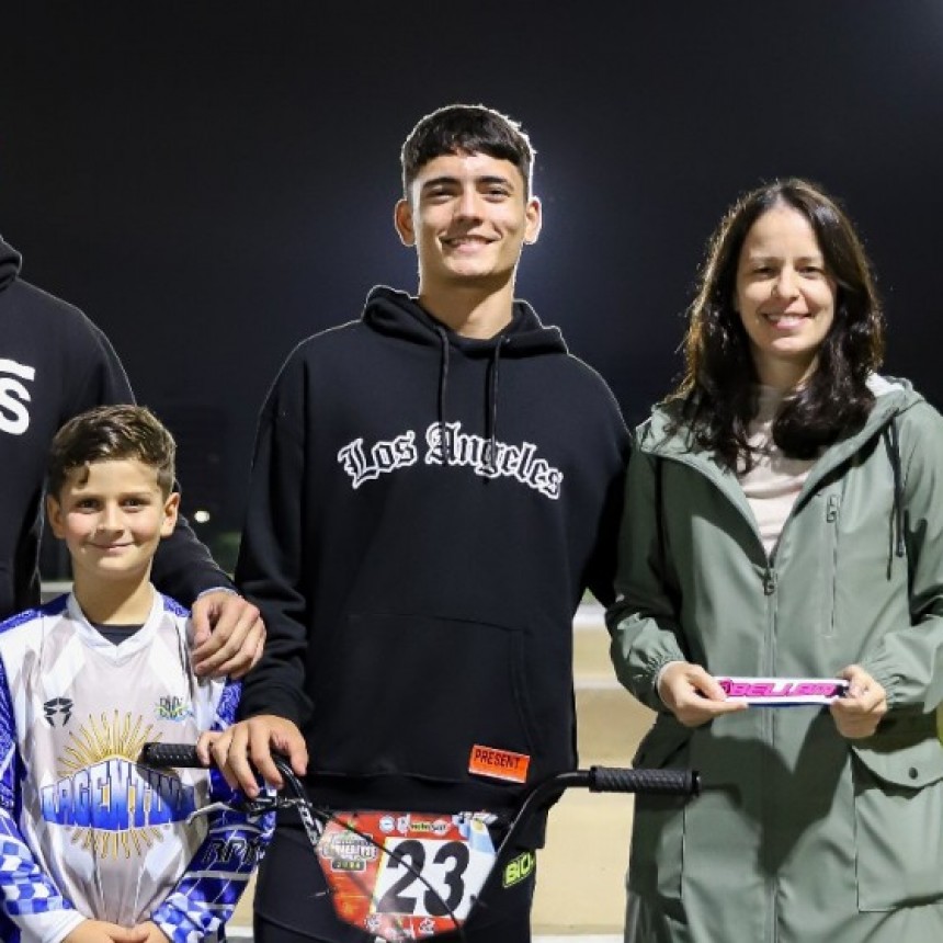 Vicente López Fue Representado En El Campeonato Mundial De Bmx