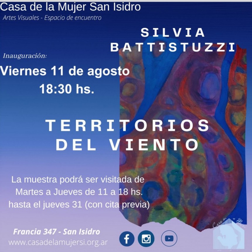 Silvia Battistuzzi Expone En Casa De La Mujer San Isidro