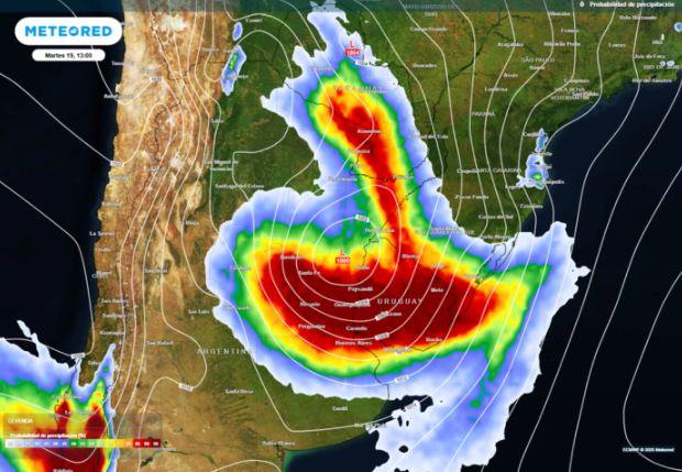 ¿Se Adelanta Santa Rosa?: Un Temporal Dejará Caer Sobre El Amba En Un Solo Día La Lluvia Promedio De Todo Agosto