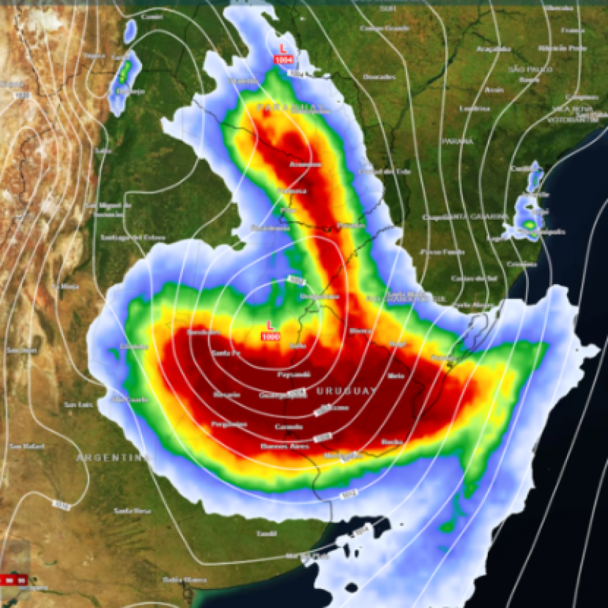¿Se Adelanta Santa Rosa?: Un Temporal Dejará Caer Sobre El Amba En Un Solo Día La Lluvia Promedio De Todo Agosto