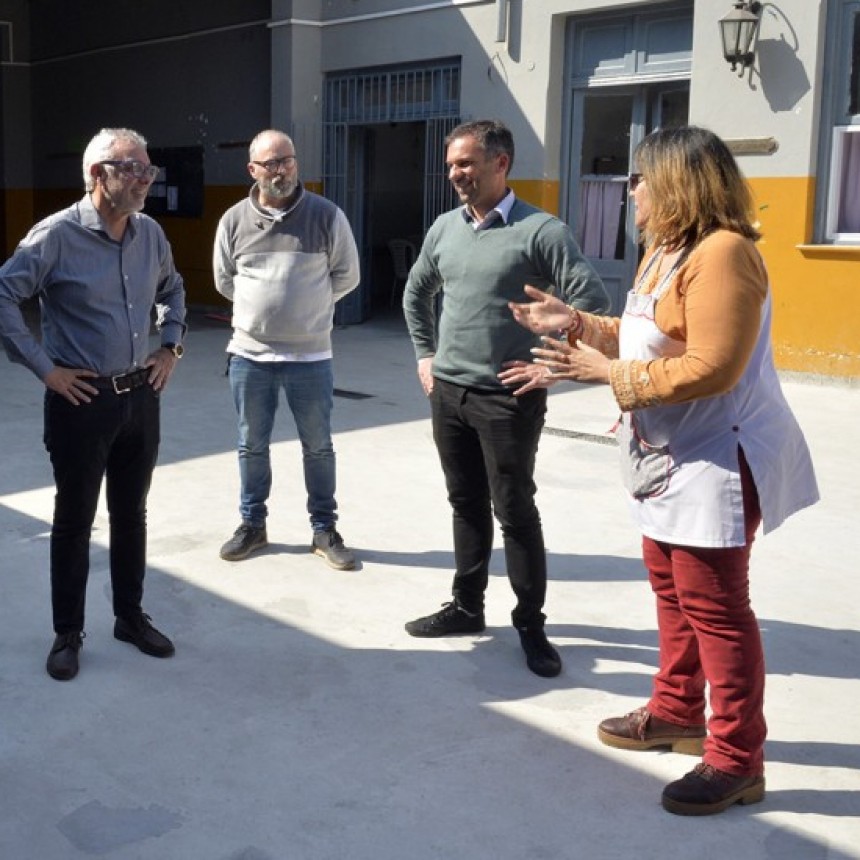 Avanzan Los Trabajos De Remodelación En La Escuela Primaria N°3 De Tigre Centro