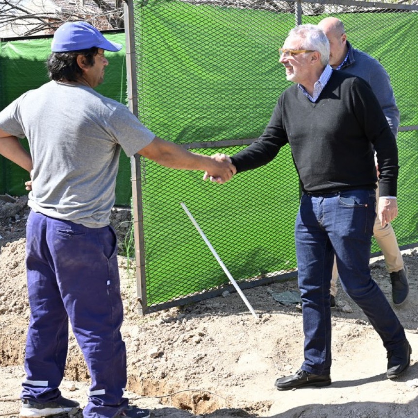 Julio Zamora Supervisó La Remodelación Y Ampliación De La Escuela Secundaria N° 32 De Benavídez