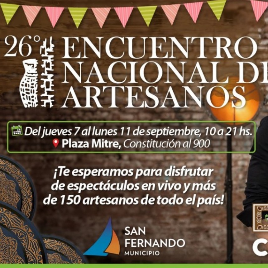 Nuevo Encuentro Nacional De Artesanos En San Fernando