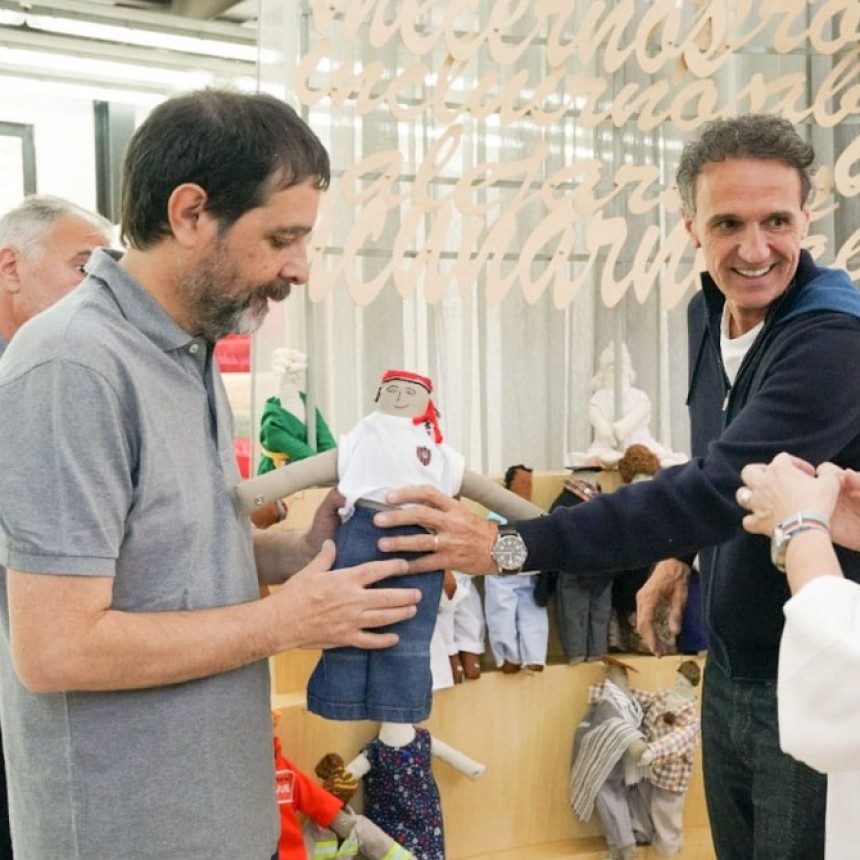 Fernando Moreira Inauguró Estación Infancia