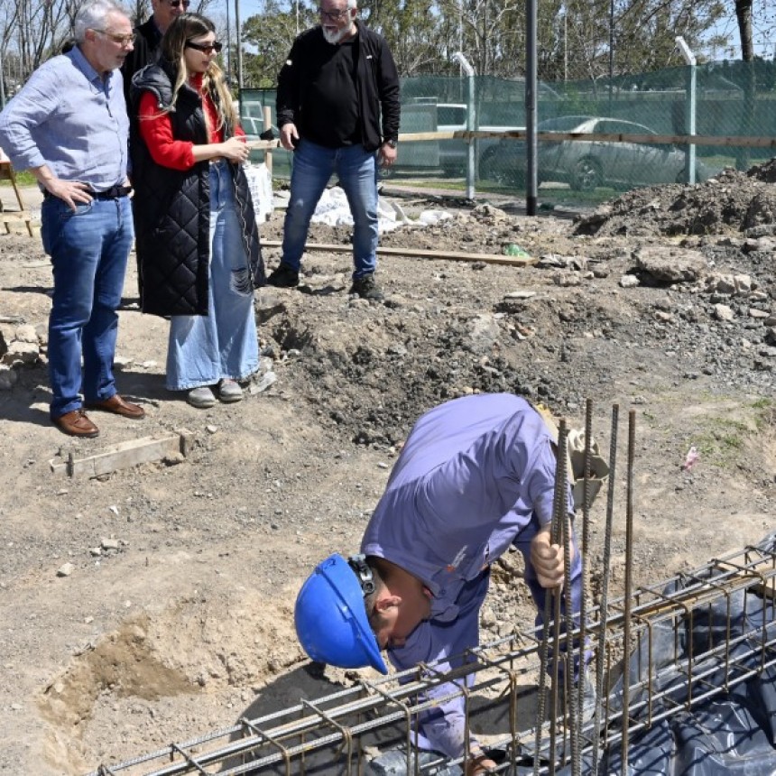 Avanza La Construcción Del Nuevo Natatorio Municipal En General Pacheco