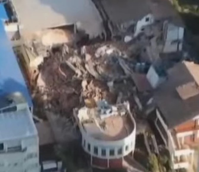 Imagen Aérea Del Apart Hotel Dubrovnik En Villa Gesell