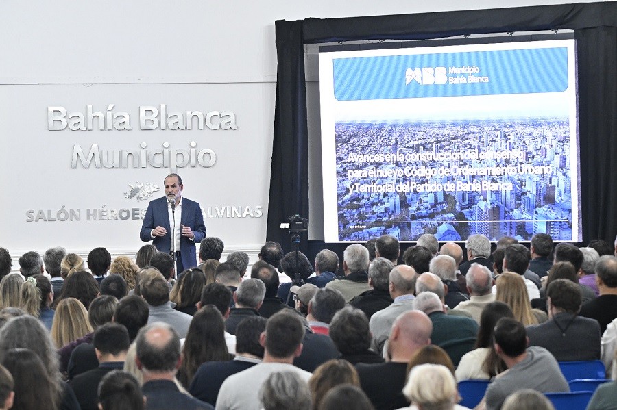 Nuevo C&oacute;digo De Ordenamiento Urbano Y Territorial En Bah&iacute;a Blanca: &ldquo;Este No Es El C&oacute;digo De Un Gobierno Ni De Un Intendente, Sino El De Una Ciudad&rdquo;, Afirm&oacute; Susbielles