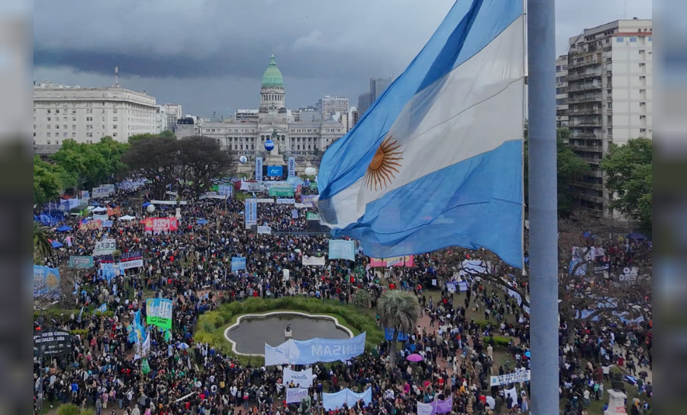 Masiva Marcha Universitaria: Nuevo Reclamo Por La Ley De Financiamiento