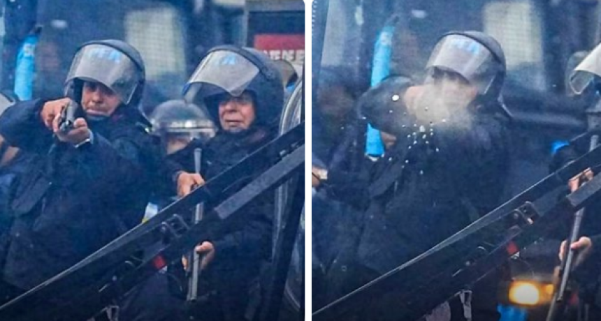 Represion Del Gobierno A Los Estudiantes En La Marcha Por La Ley De Financiamiento Universitario