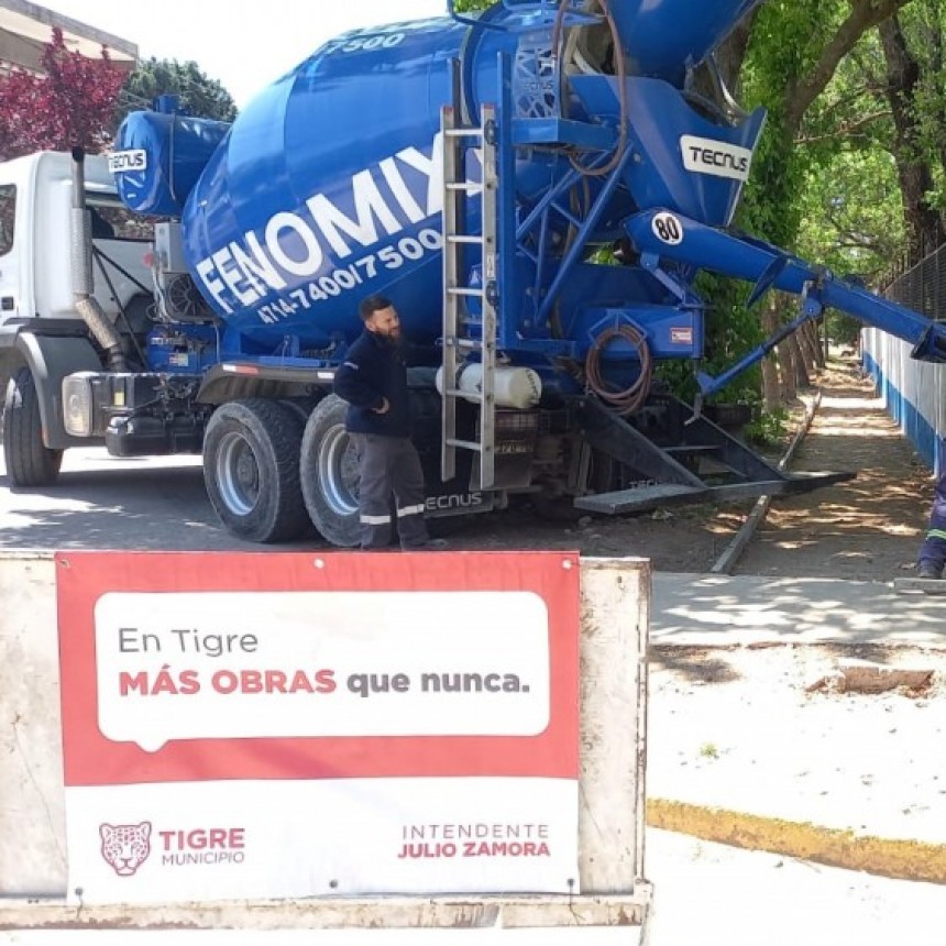 En Don Torcuato, El Municipio De Tigre Continúa El Plan De Veredas